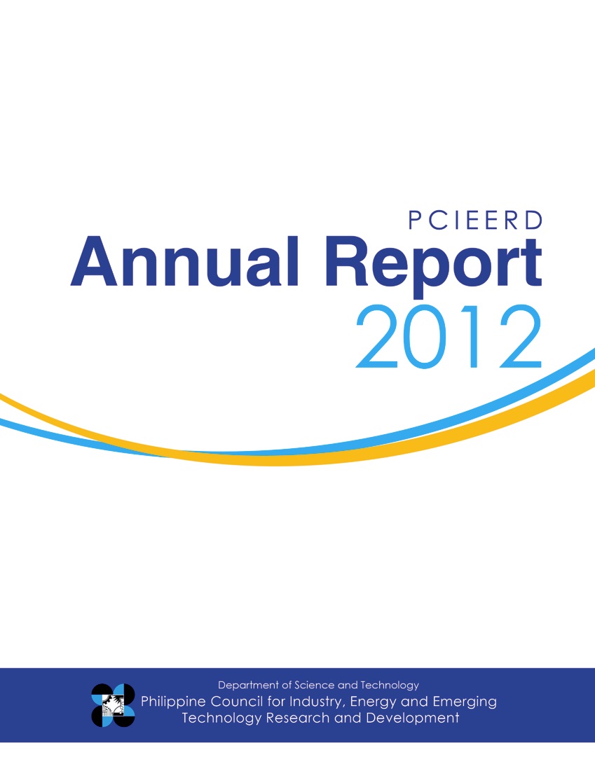 PCIEERD Annual Report 2012