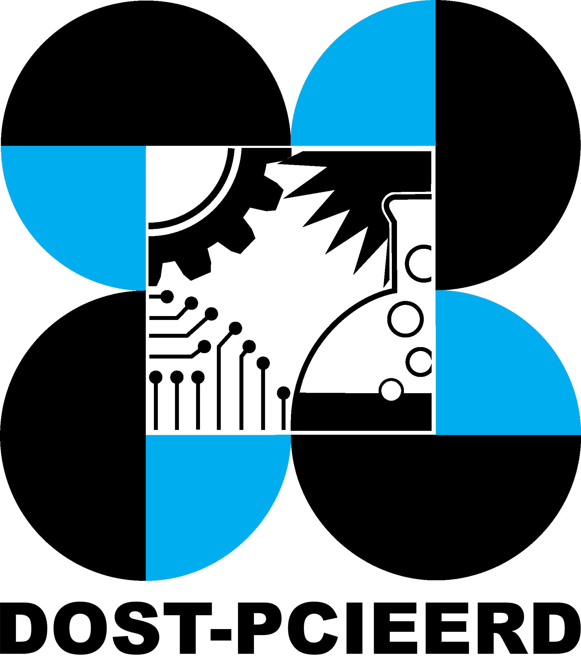 PCIEERD Logo with Acronym